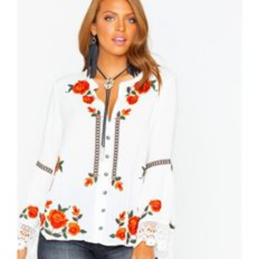 Tasha Polizzi Women's Margarete Blouse Ivory